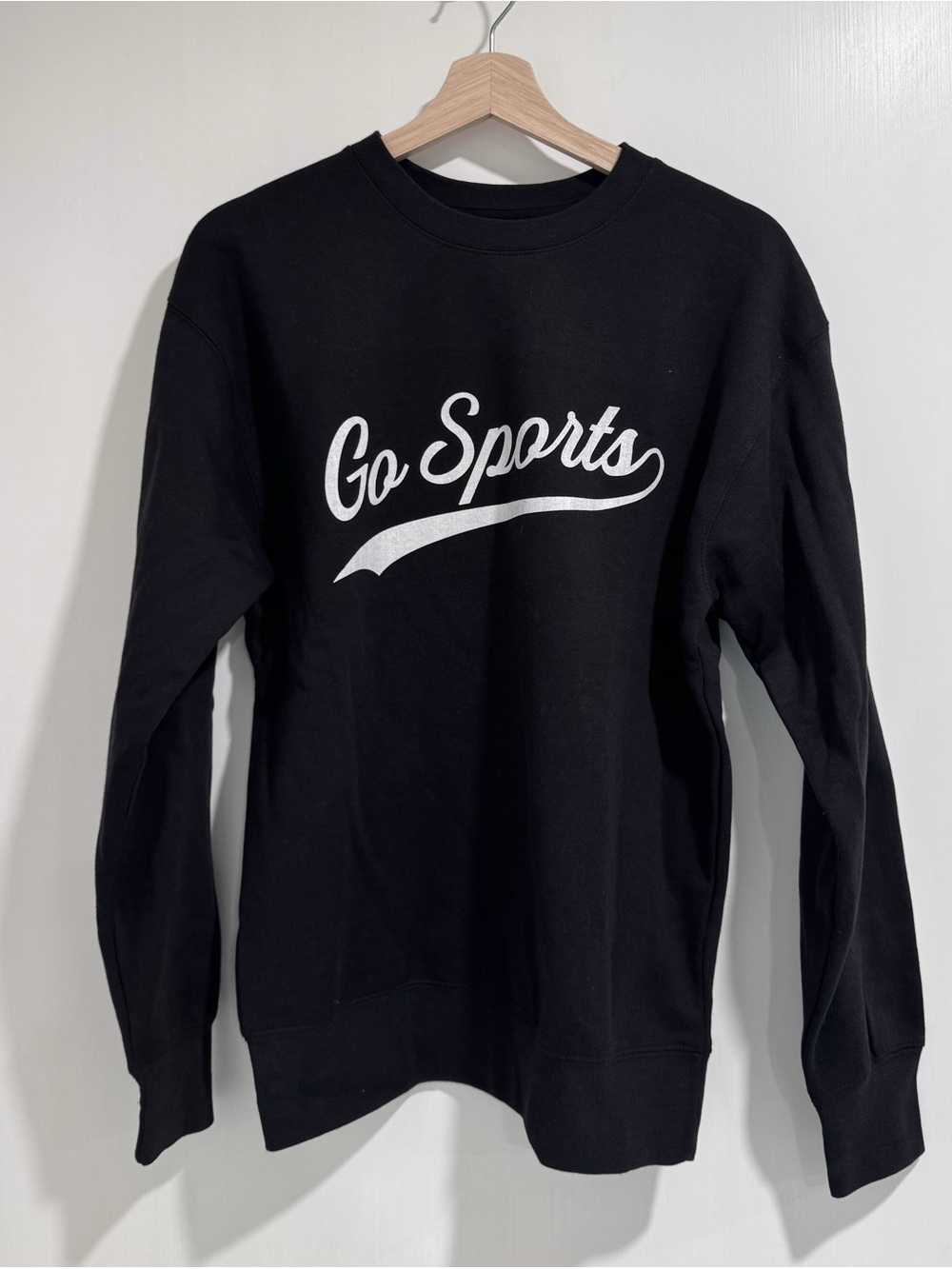 Go Sports Black Crewneck Sweatshirt